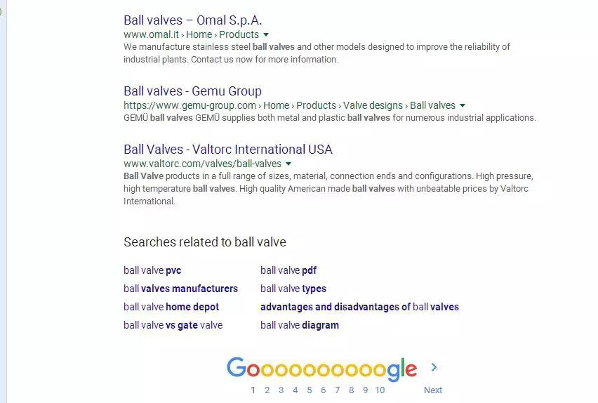 Google相關(guān)搜索結(jié)果關(guān)鍵詞